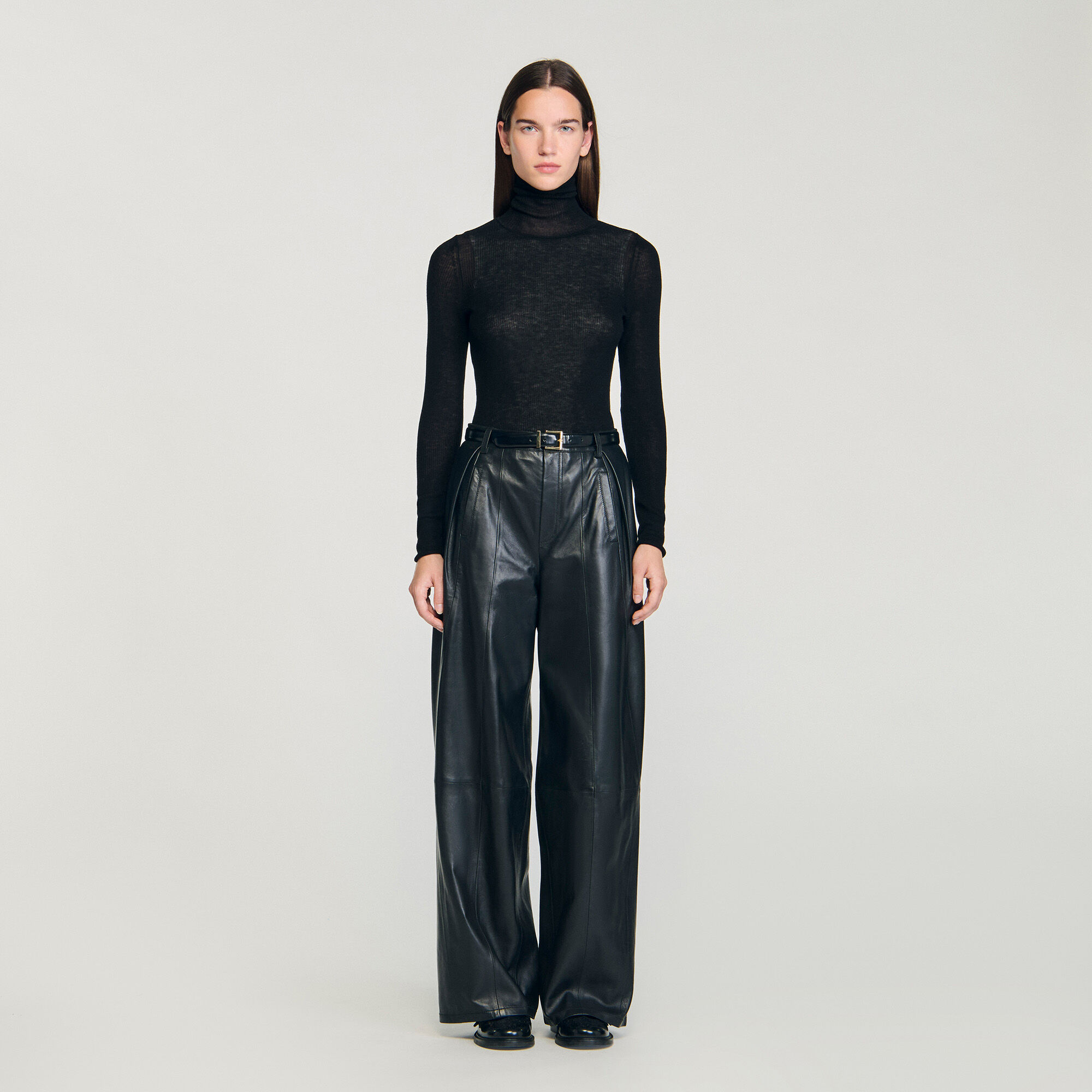 Schichtweiser Rollkragenpullover