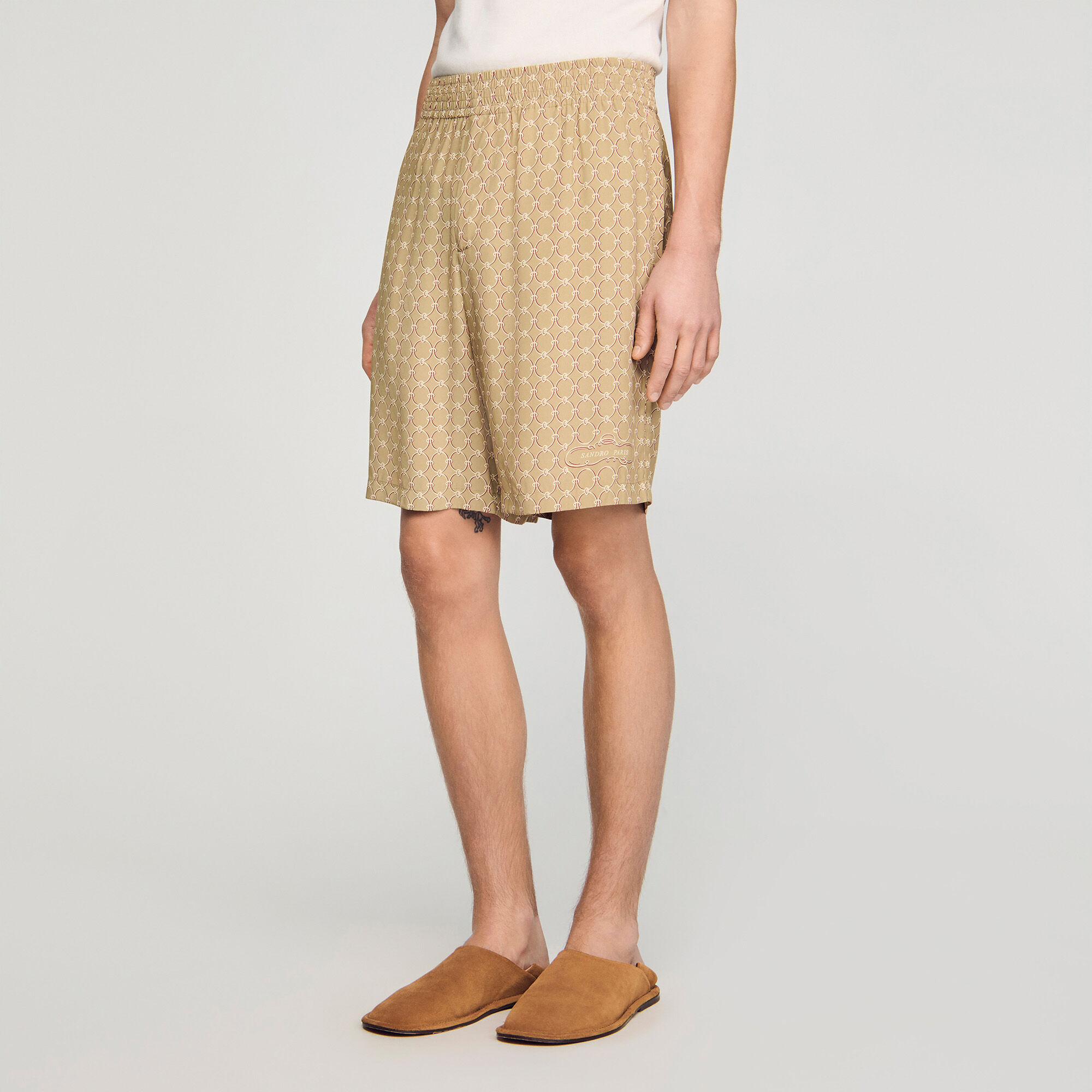 Split-Leder-Slipper