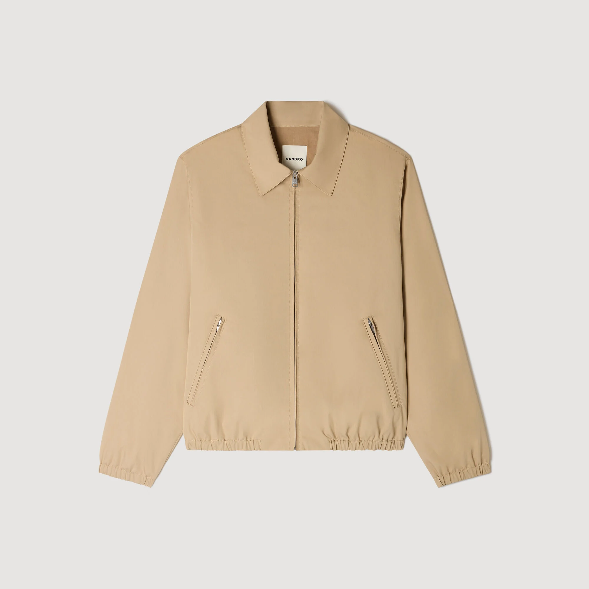 Reißverschluss-Cotton-Jacke