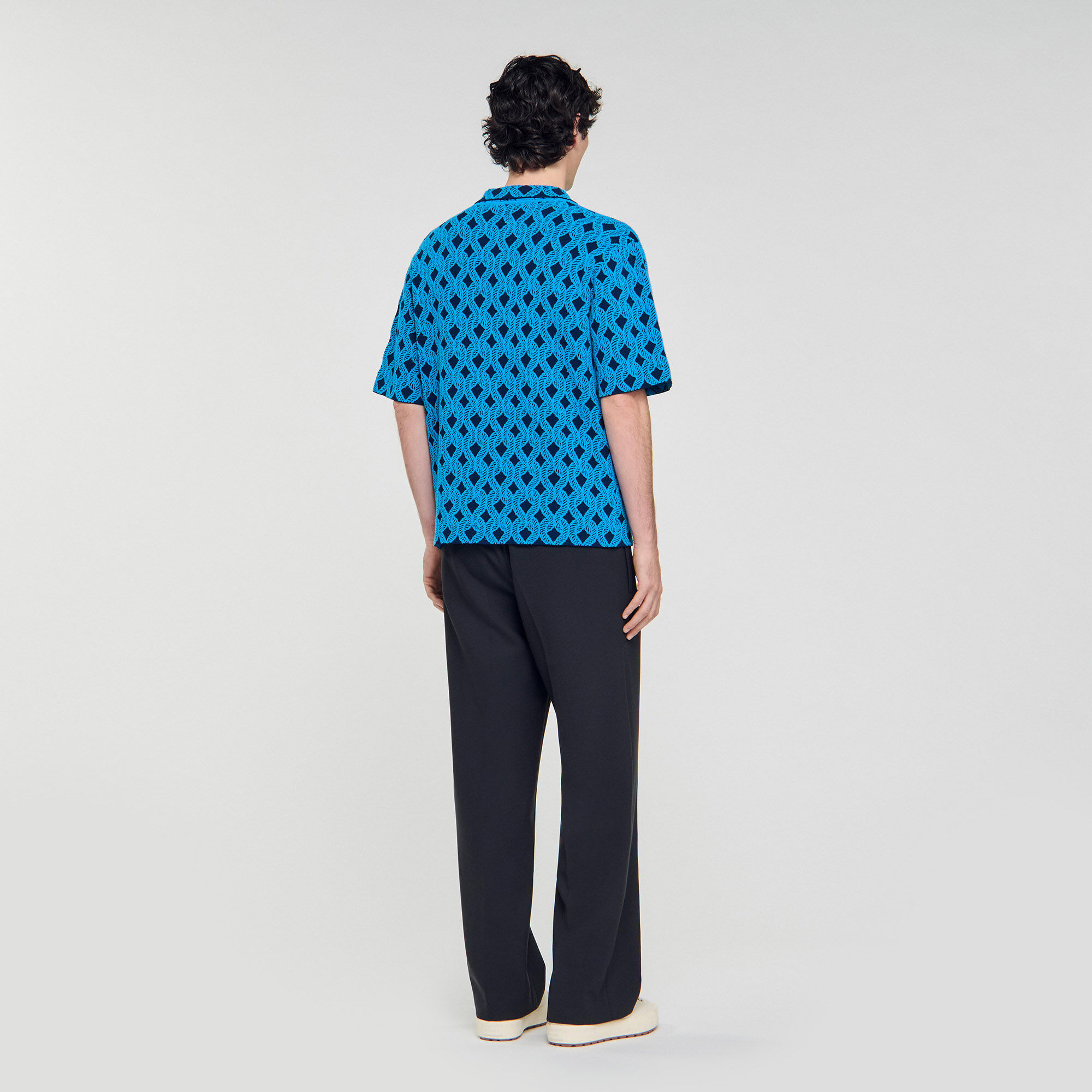 Seil-Jacquard-Hemd