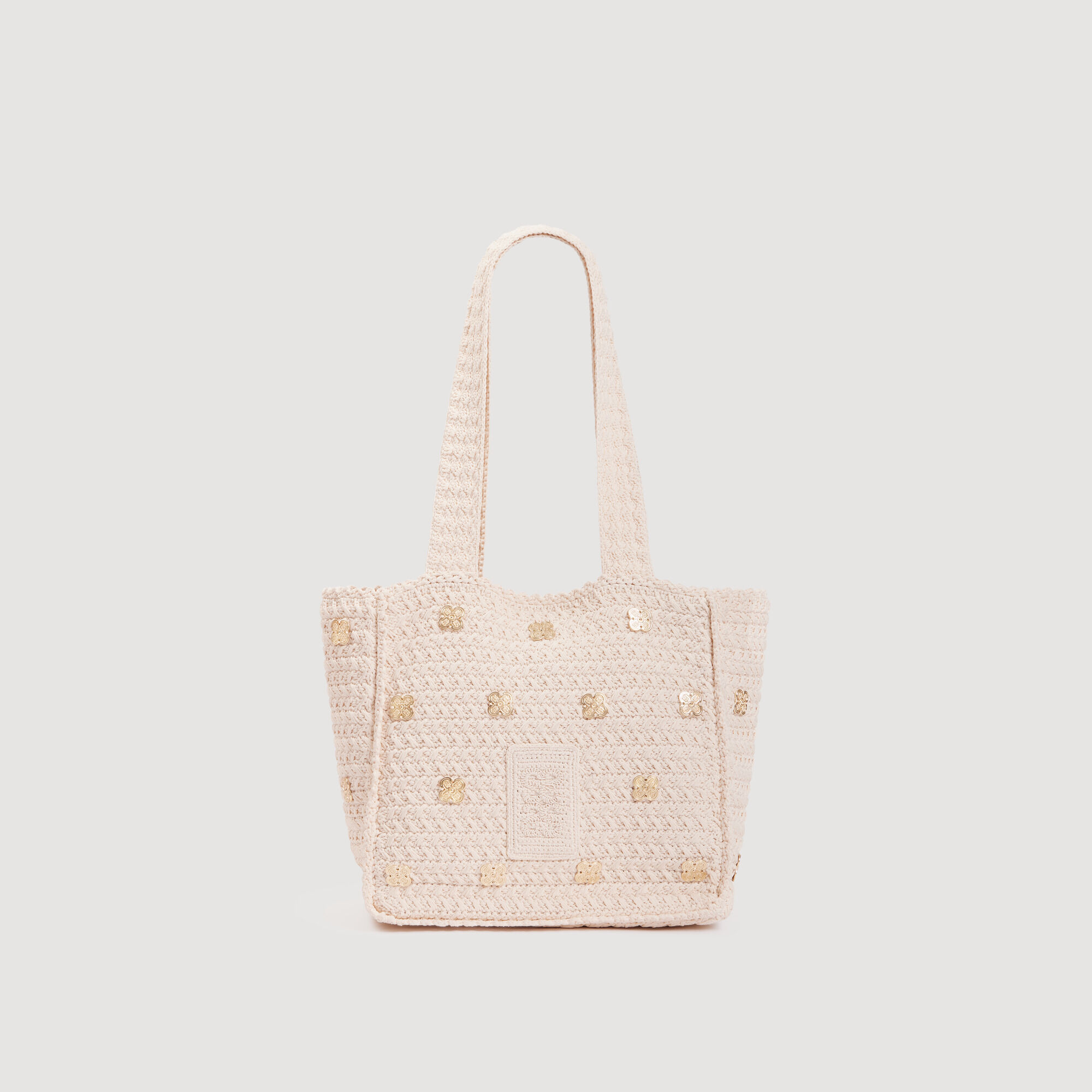 Knoten-Tasche mit Anhängern