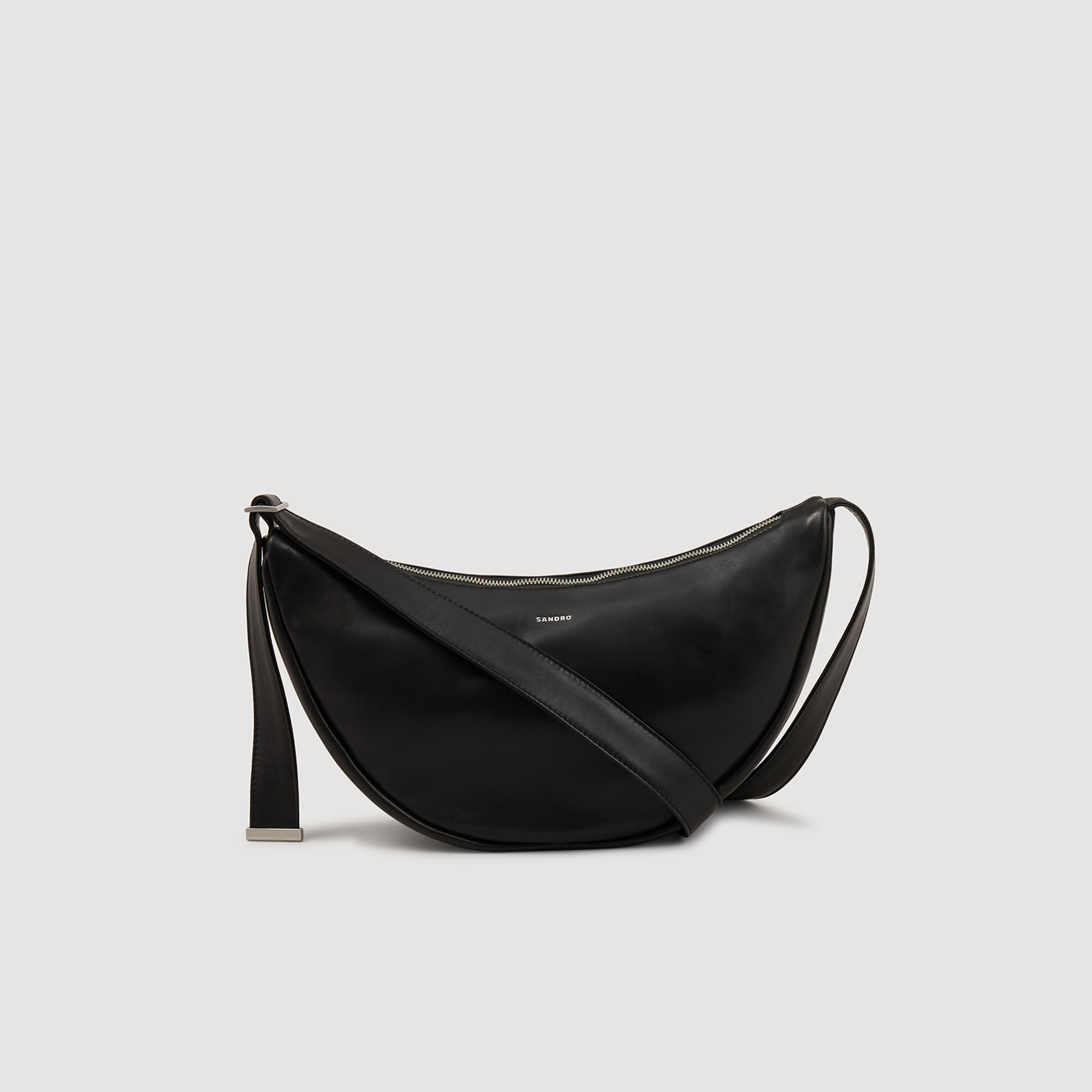 Kleine Leder-Querträger-Tasche